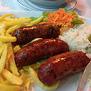Salsicha Toscana no Churrasco