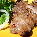 Fevera de Porco no Churrasco